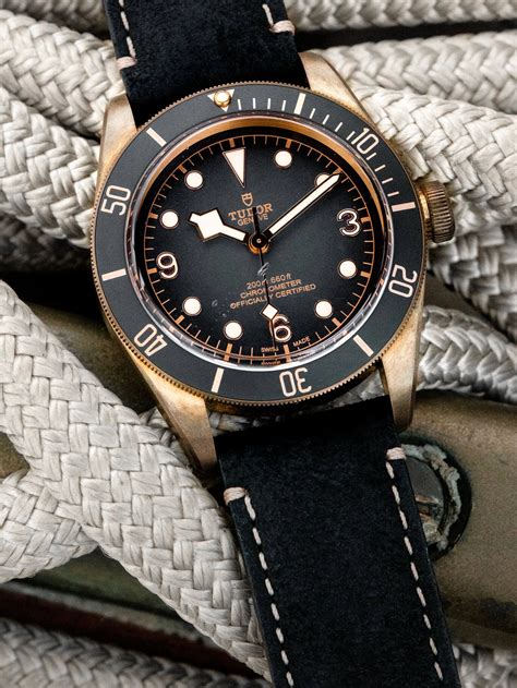 tudor bronzo|tudor black bay bronze case.